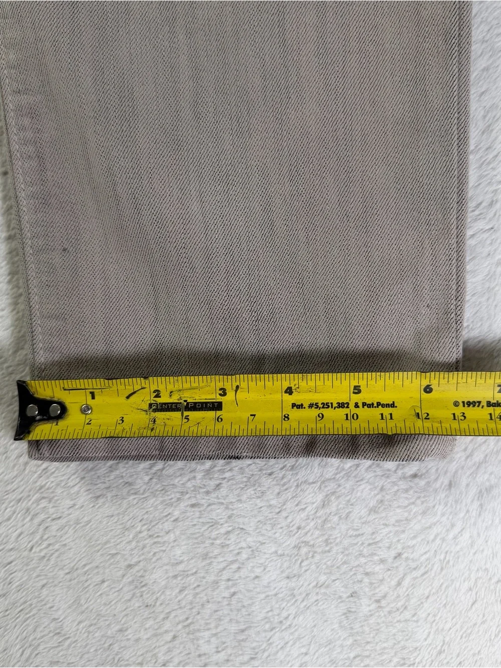 Raleigh Denim Martin Gray Stretch Jeans 31x30 Made in USA